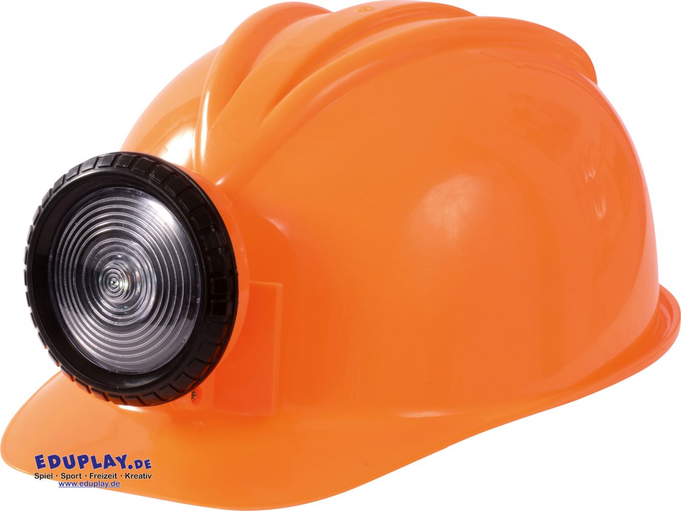 Eduplay Bauhelm Mit Lampe Orange