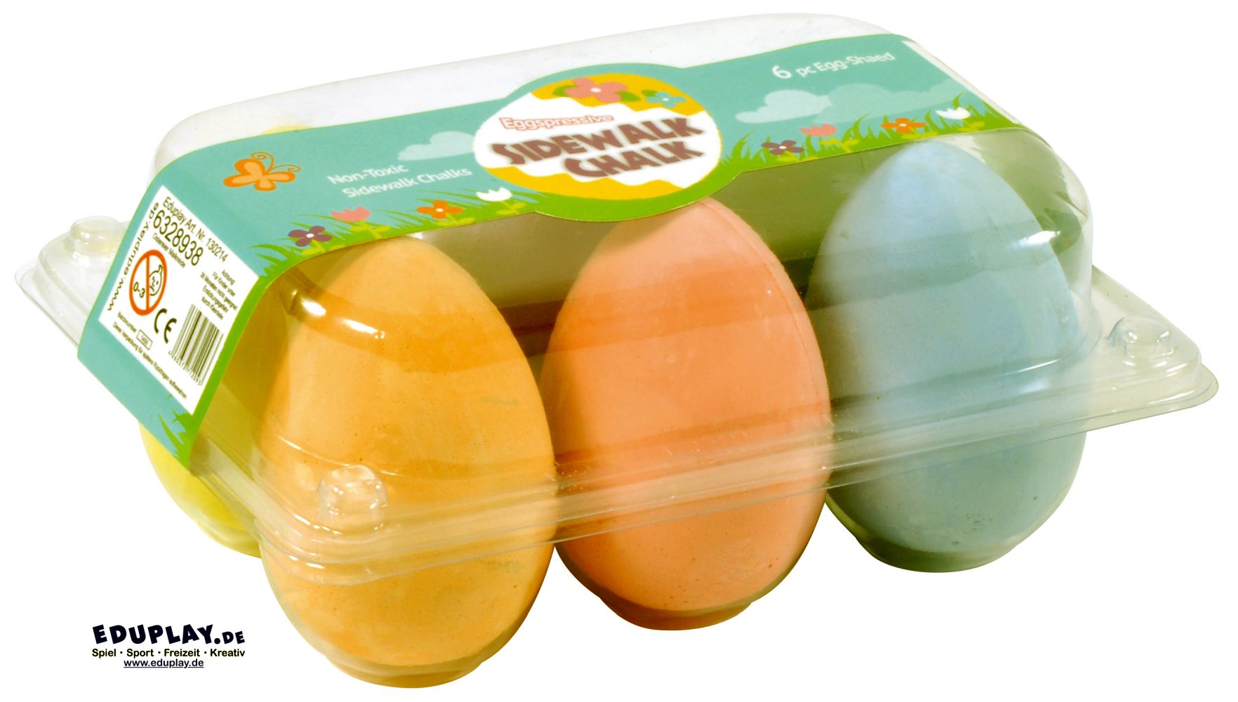 Eduplay Ostereier-Malkreide 6er Set