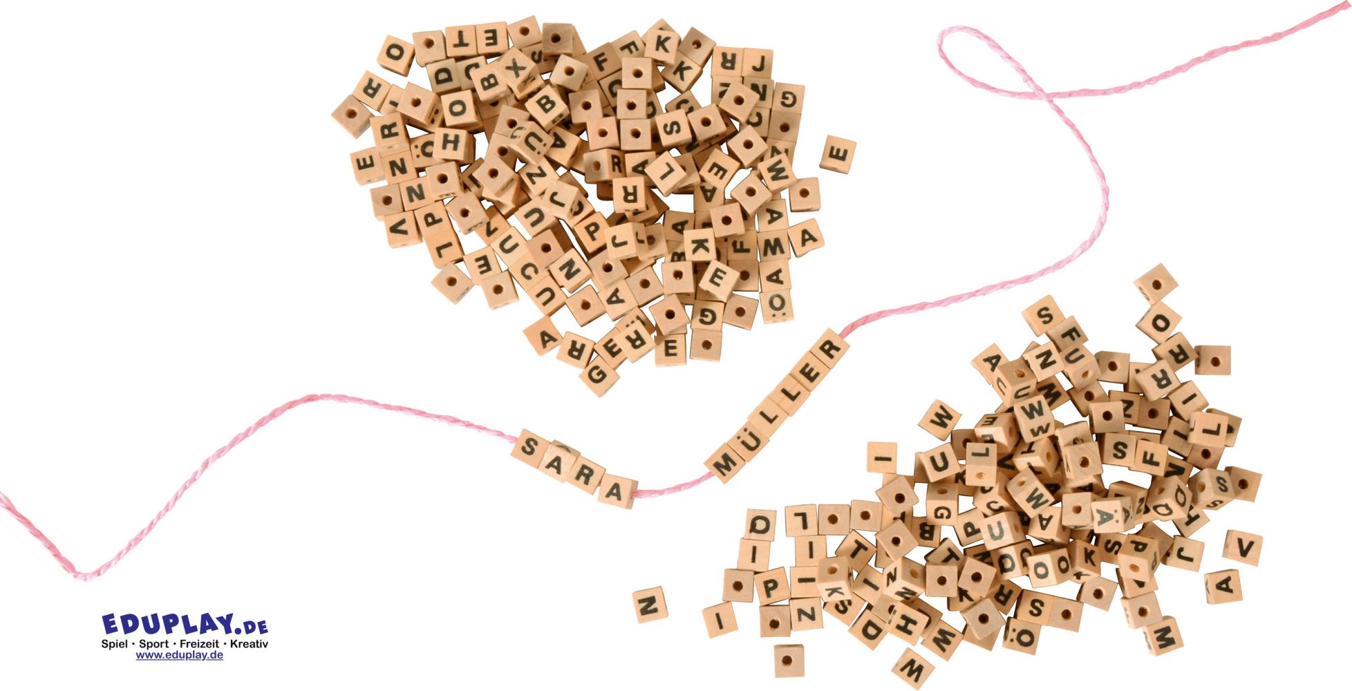Eduplay Buchstabenwürfel Circa 300 Stück