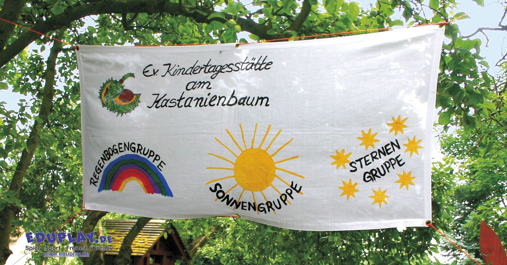 Eduplay Banner Baumwolle