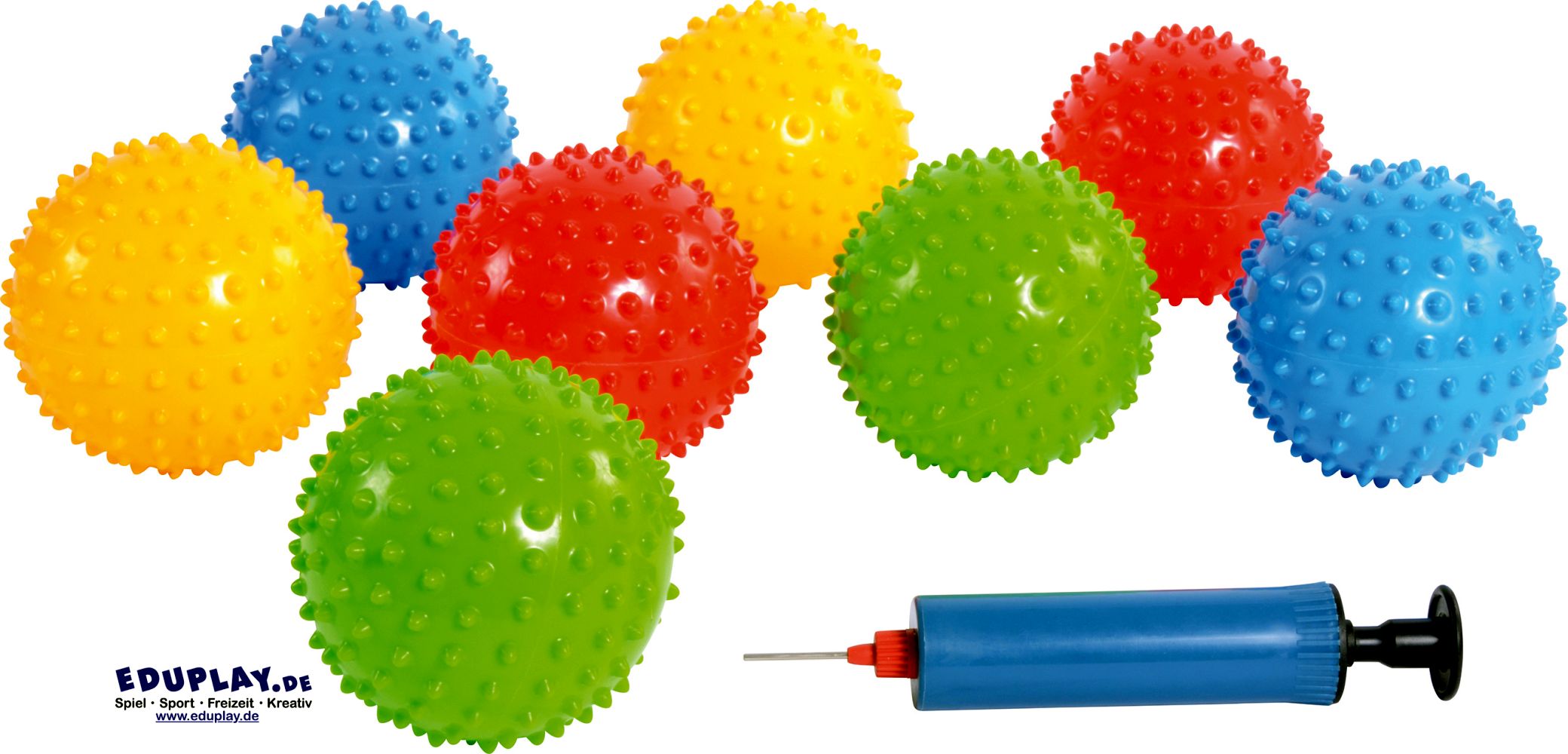 Eduplay Igelbälle 25 Stück Mit Pumpe