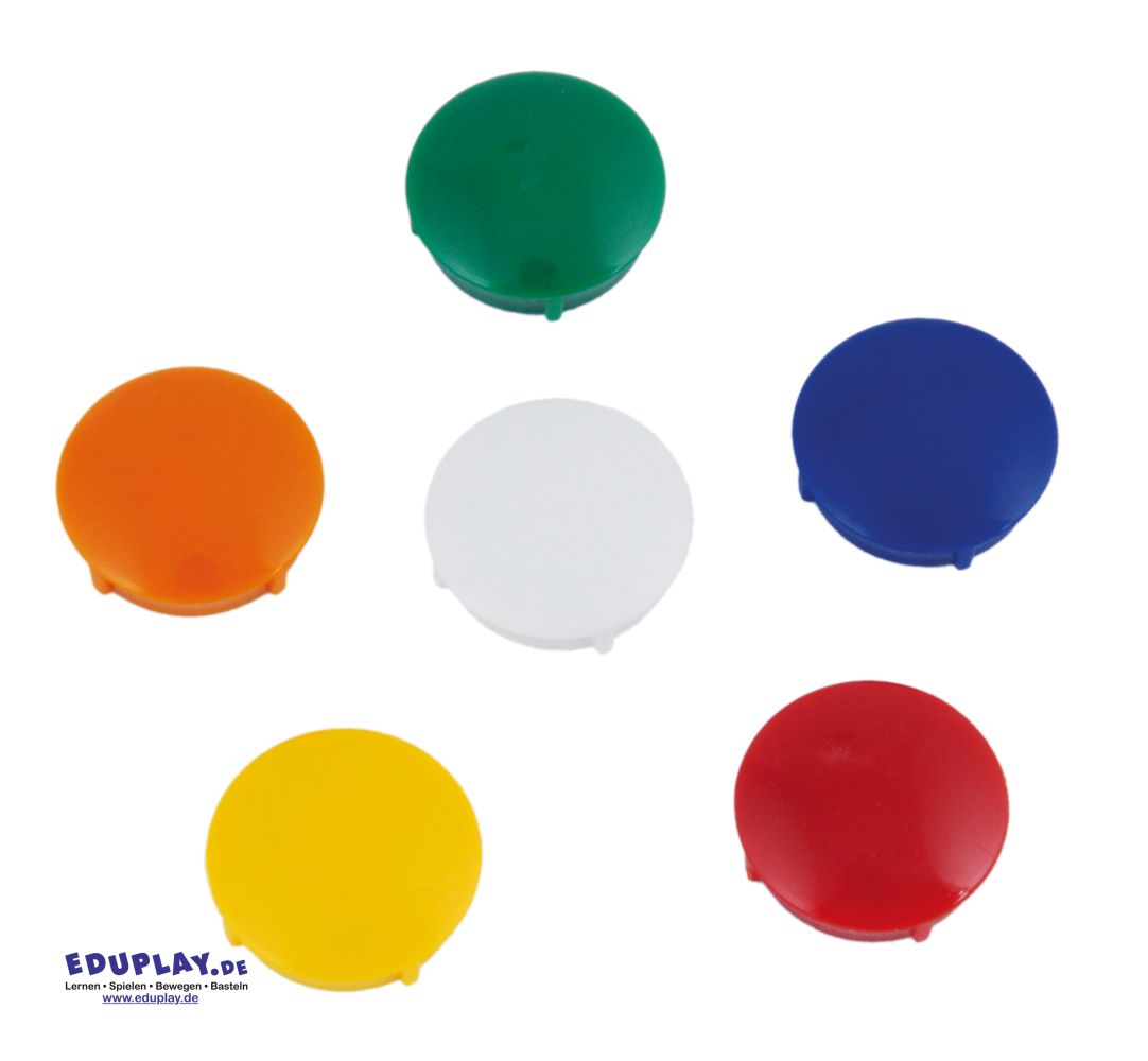 Eduplay Haft-Magnete 21 mm In Box, 72-Tlg.