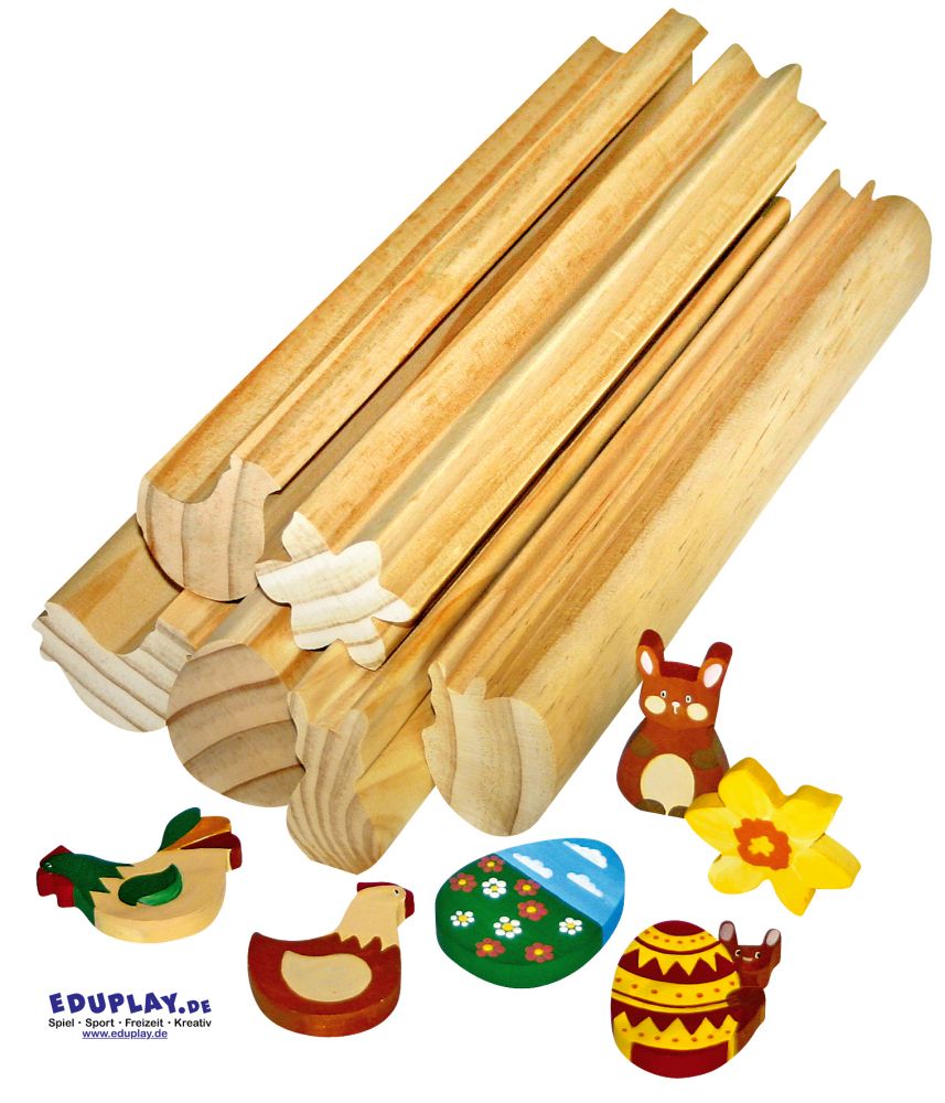 Eduplay Profilholz Ostern 6er Set