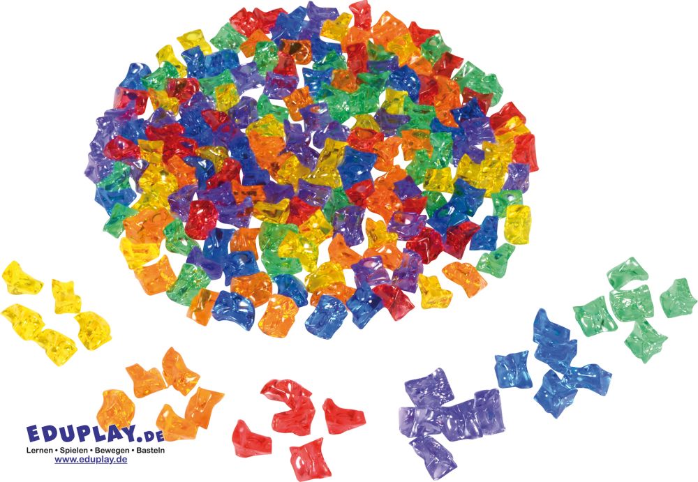 Eduplay Transparente Steine 180 Stück
