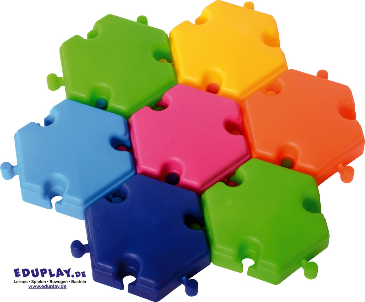 Eduplay Hexagon Bausteine 96-Tlg.