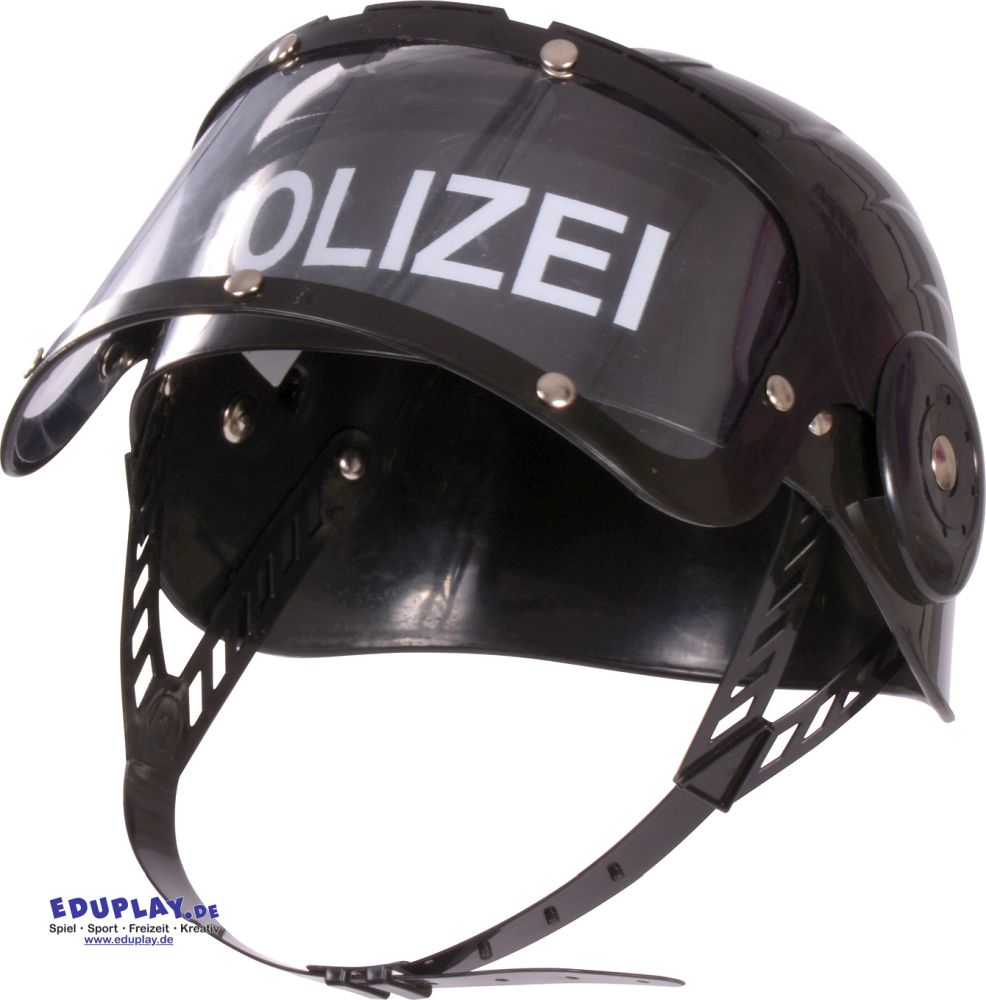 Eduplay Polizeihelm mit beweglichem Visier