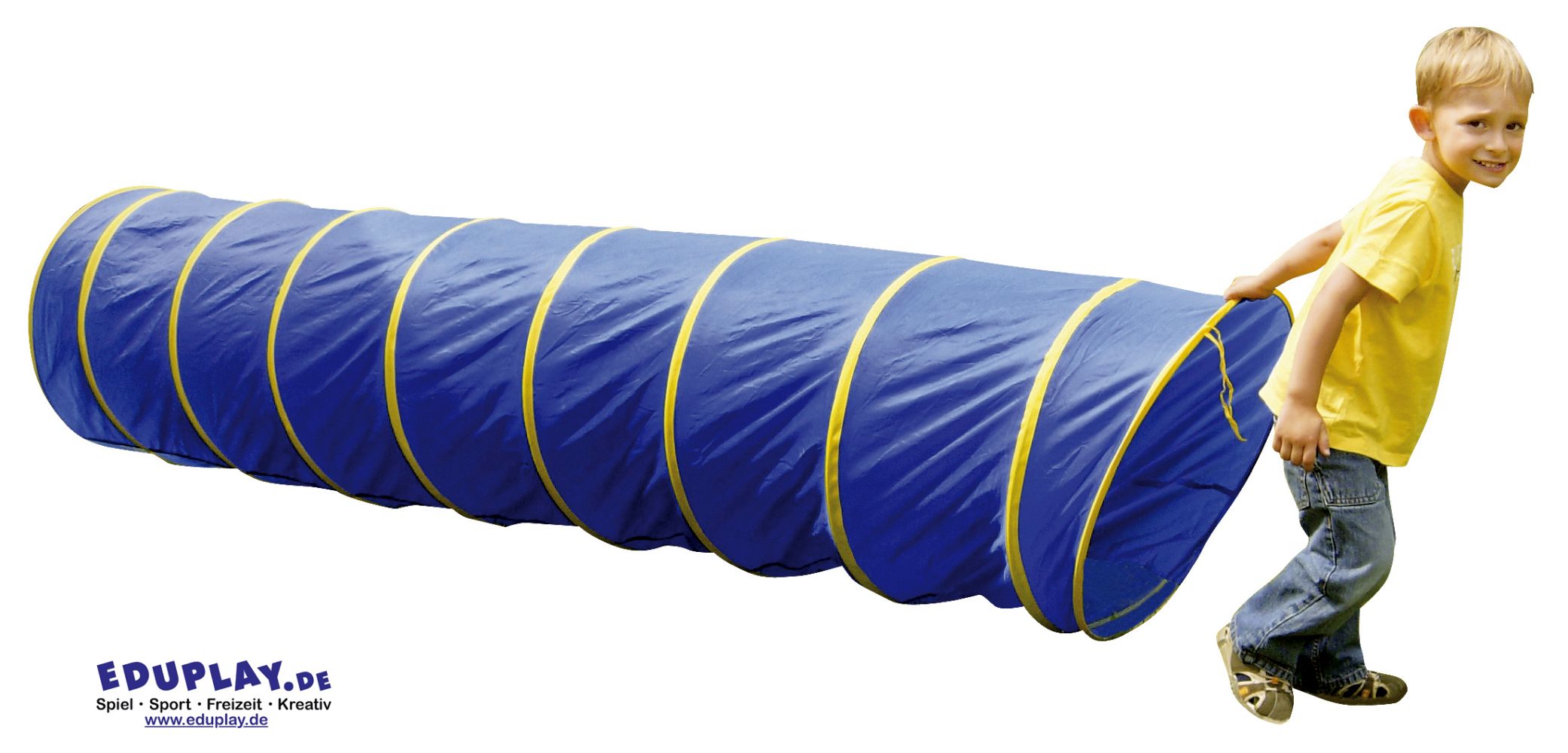 Eduplay Kriechtunnel Blau 175 cm