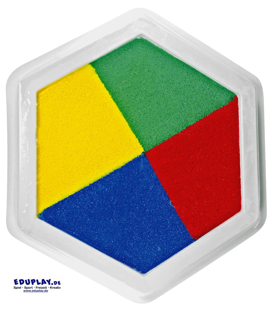 Eduplay Riesenstempelkissen, Multicolor 4 Farbig