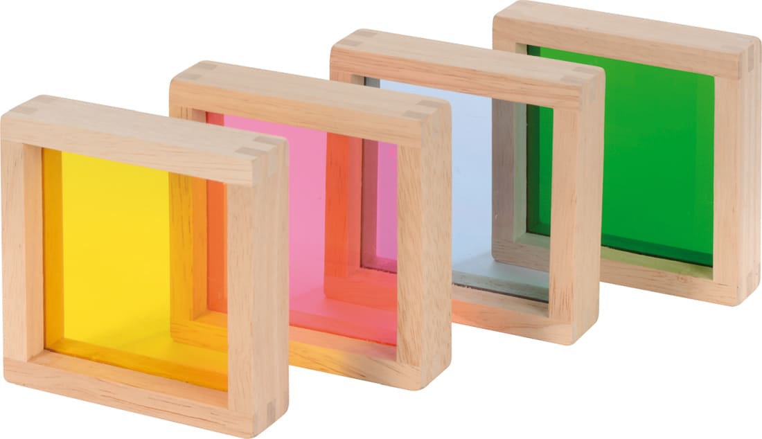 Eduplay Blocks bunt und Spiegel 7er Set