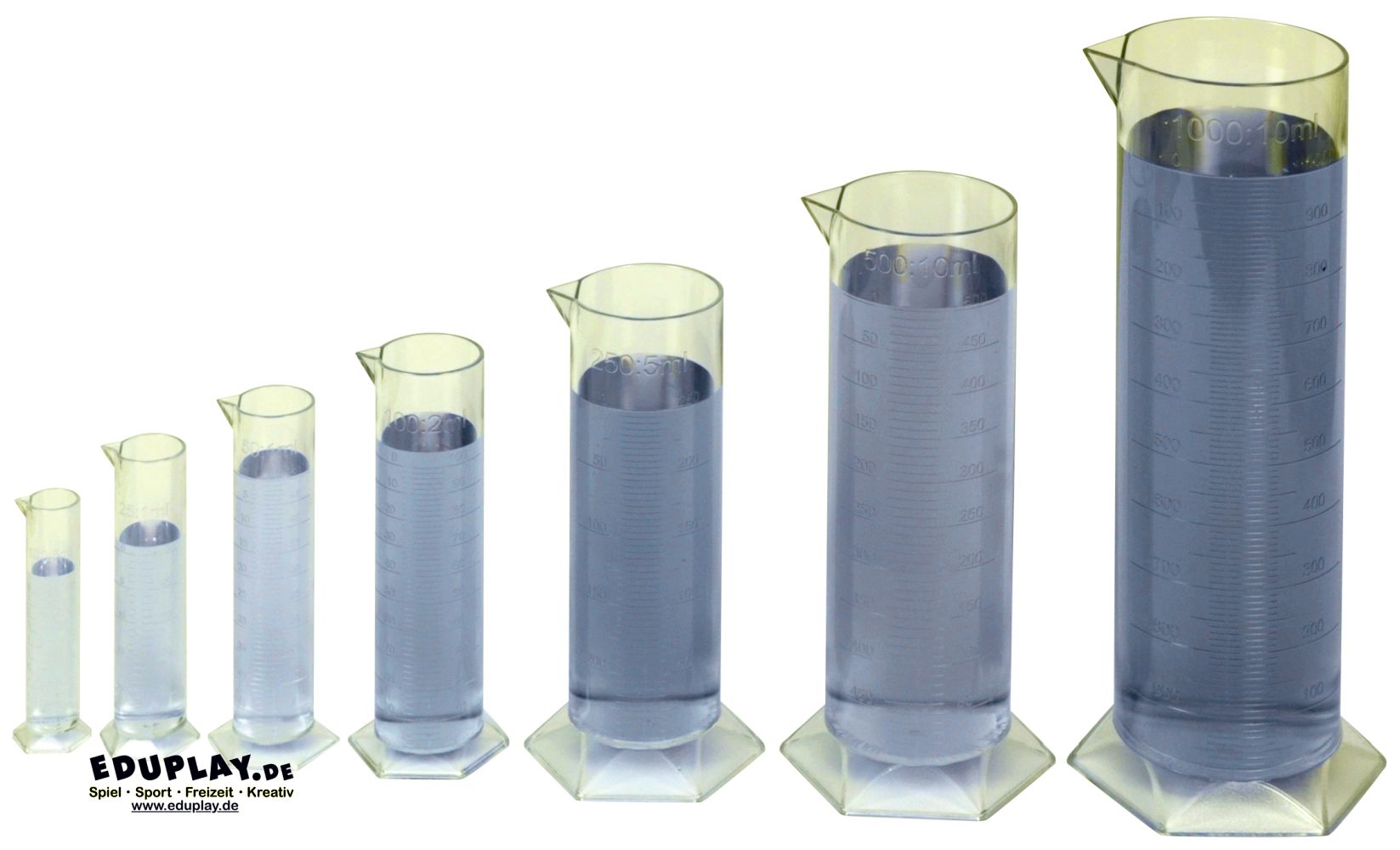 Eduplay Messzylinder 7er Set