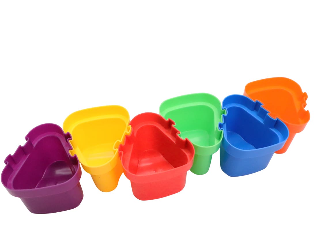 Eduplay Becher zum Zusammenstecken 6er Set