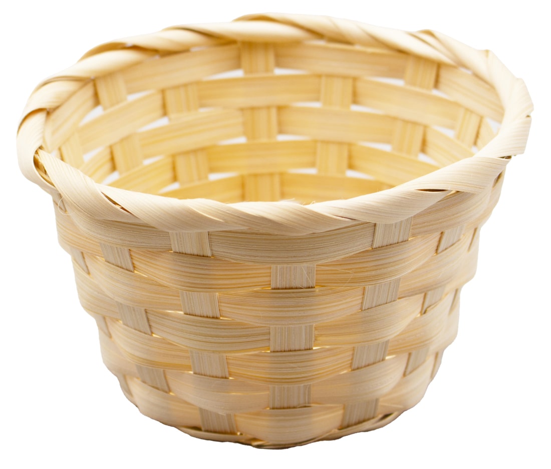 Eduplay Bambus Körbchen 6er Set natur