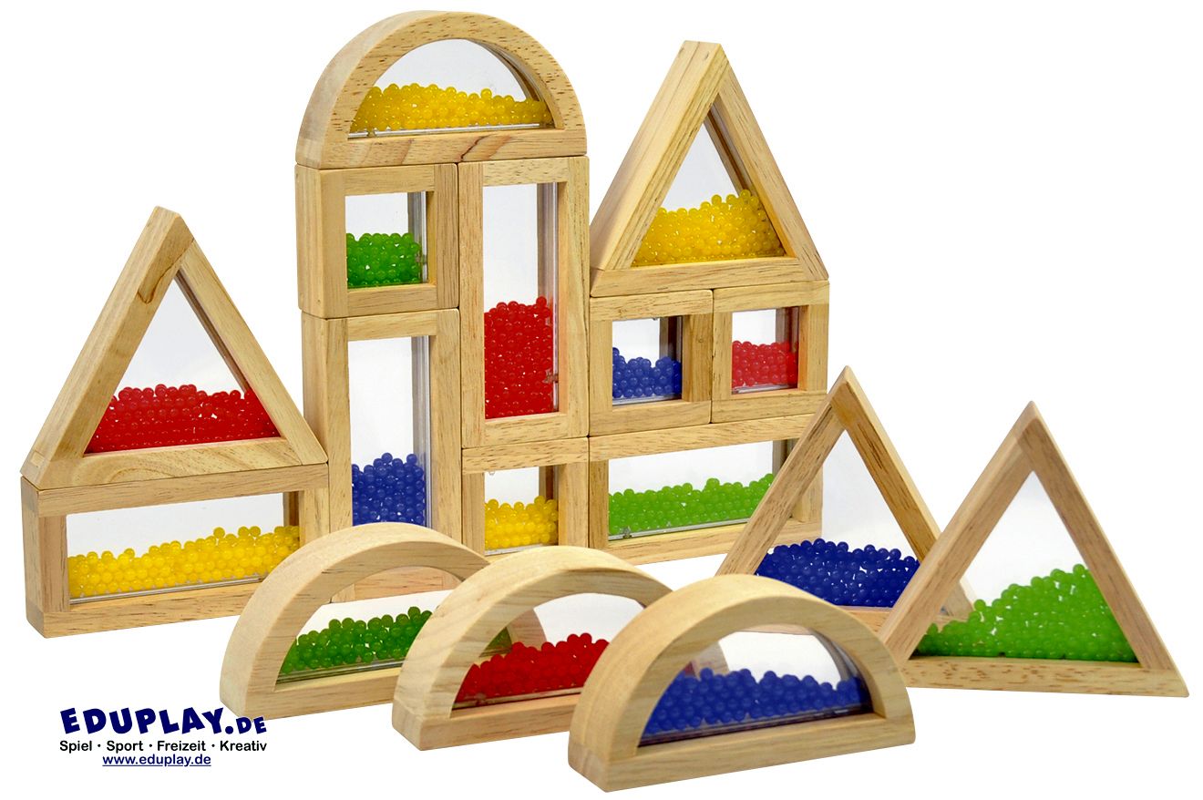 Eduplay Blocks Mit Perlen 16 Teile