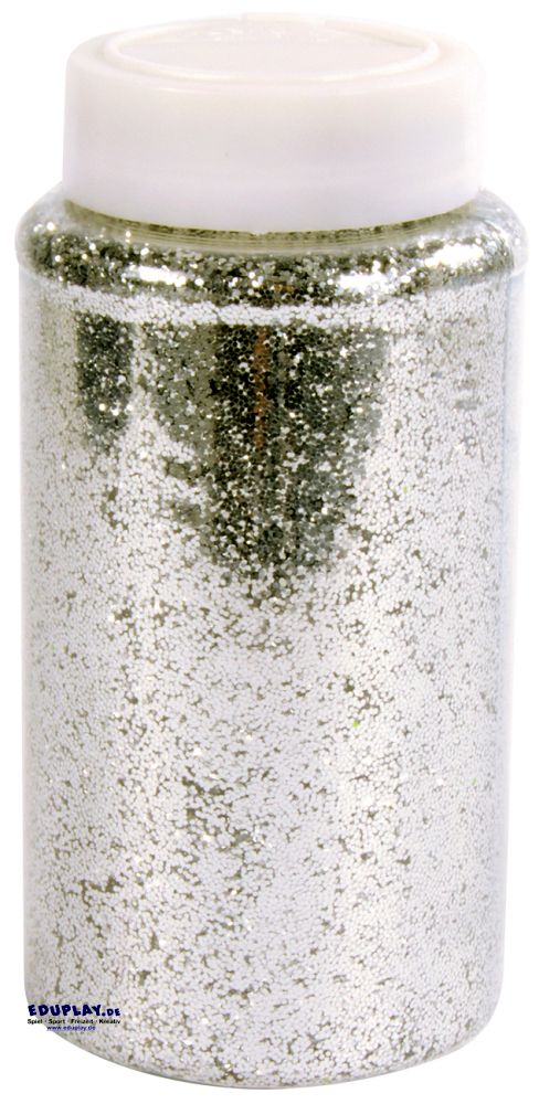 Eduplay Glitter 500g Silber